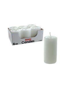 VELAS 6PZAS 12.5X8.5X5.5CM