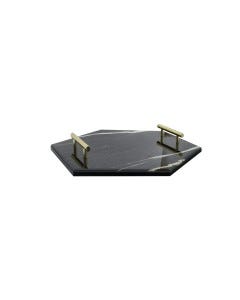 BANDEJA DECORATIVA MARMOL 5.5X44CX38CM