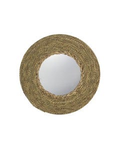 ESPEJO C-MARCO 1.3X38X38CM DORADO