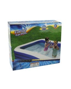 PISCINA INFLABLE 210X150X60CM