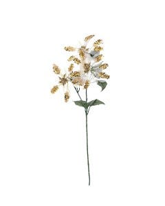 RAMO DE FLORES 74CM DORADO