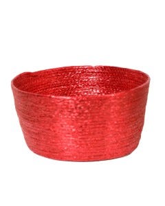 CANASTA NAV 30X25X15CM ROJO