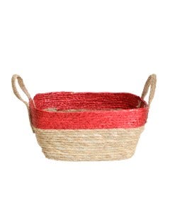 CANASTA NAV 30X25X15CM ROJO