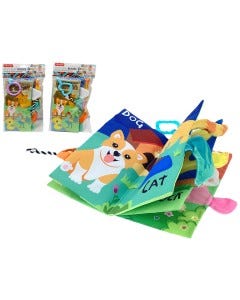 LIBRO P/BEBE (ANIMALES) 17X1.5X29.5CM