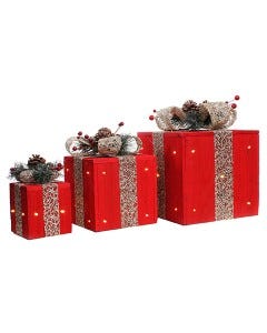 JGO 3 CAJAS DE REGALOS 6/8/10PLG
