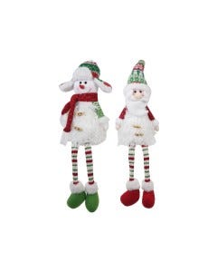 S2 SENTADO SANTA-HNIEVE LED MULTICOLOR 51CM