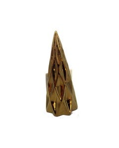 FIG. ARBOL NAV. DORADO 8X8X19CM