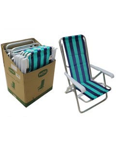 SILLA RECL. 8 POS. PLEGABLE 68X53.5X87CM