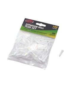 JGO D/TAPONES DE EXPANSIÓN PARA PARED 100 PZS