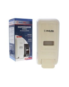 DISPENSADOR MANUAL D/JABON 12.5X12X27CM