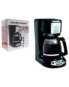 HB CAFETERA C/RELOJ 12 TAZAS