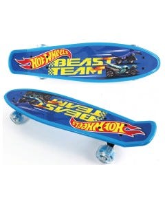 PATINETA HOT WHEELS C/LUCES 22X6PLG