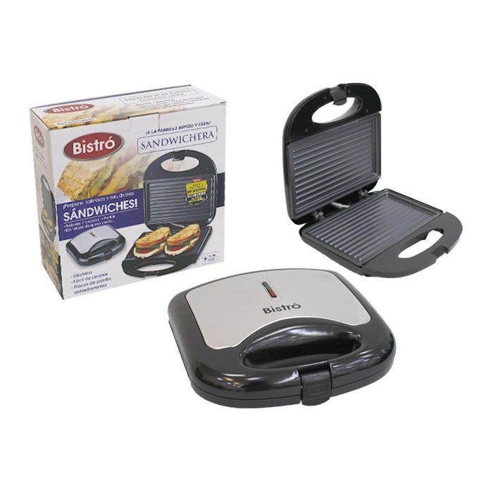 Comelec SA 1208 sandwichera 1400 W Negro, Sandwicheras