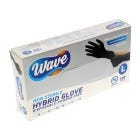 GUANTES DESECHABLES NEGROS (L) 100PZAS