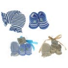 GUANTES + MEDIAS P/ BEBES 2PZAS 0-6M