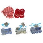 GUANTES + MEDIAS P/ BEBES 2PZAS 0-6M