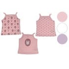 CAMISETA P/ BEBES NINAS 3PZAS 0-12M
