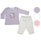 CONJ D/ PIJAMA P/ BEBES M/L 0-12M