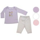 CONJ D/ PIJAMA P/ BEBES M/L 0-12M