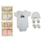 SET D/ ROPA P/ BEBES 4PZAS 0-6M