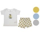 CONJ D/ SHORT P/ BEBES NINOS M/C 0-12M