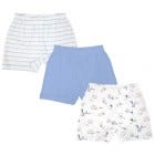 SET D/ 3 PZAS P/ BEBES NINOS (SHORT) 0-12M