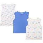 SET D/ 3 PZAS P/ BEBES NINOS (CAMISETA) 0-12M