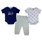 ROPA P/ BEBES NINOS 3PZAS 0-9M