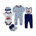 SET D/ ROPA P/ BEBES NINOS 7 PZAS 0-6M