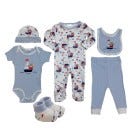 SET D ROPA P BEBES NINOS 7 PZAS 06M