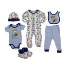 SET D ROPA P BEBES NINOS 7 PZAS 06M