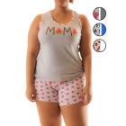 CONJ D/ PIJAMA SHORT S/M P/ SRAS L-3XL