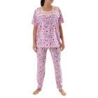 CONJ D/ PIJAMA PANTALON M/C P/ SRAS S-XL