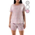 CONJ D/ PIJAMA SHORT P/ SRAS M/C S-XL