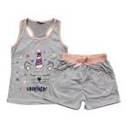 CONJ D/ PIJAMA SHORT P/ NINAS 7-14