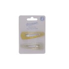 GANCHOS P/ CABELLO 2PZAS 6.5CM