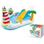 PISCINA DE JUEGOS INFLABLE 6.2'X6.2'X3.3'