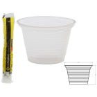 VASO DESECHABLE 100ML SET/100PZAS